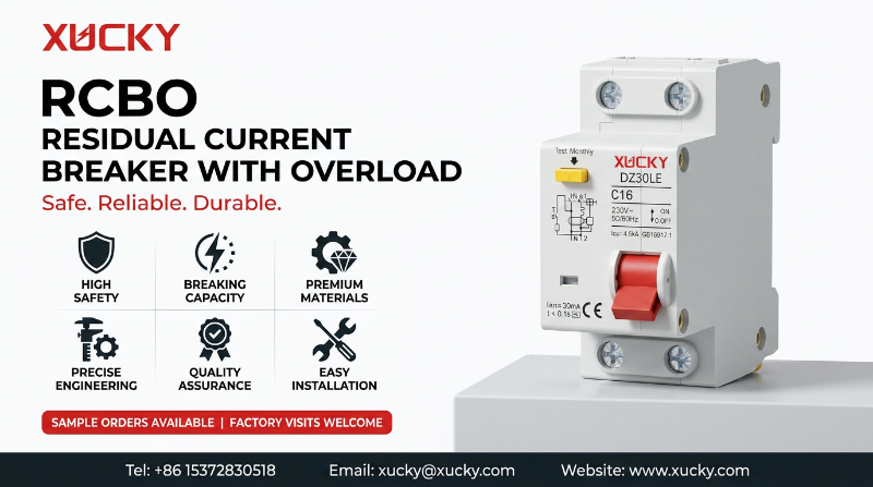 XUCKY нь цоо шинэ DZ30LE RCBO цувралаар авсаархан аюулгүй байдлыг дахин тодорхойлсон.