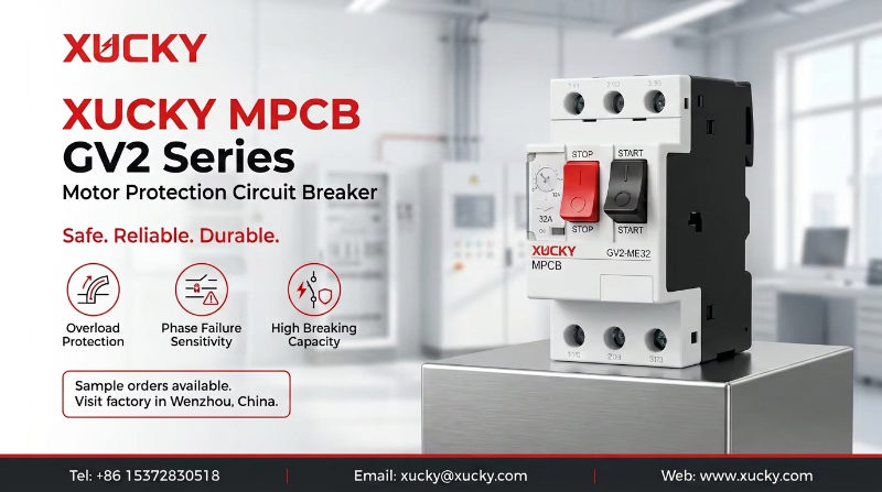 XUCKY GV2 цувралын MPCB-ийг өндөр гүйцэтгэлтэй үйлдвэрлэлийн автоматжуулалтад оновчтой болгодог.